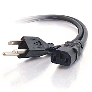 Heavy Duty Power Cable Cord 15A (110V-1650W, 220V-3000W) - 6ft by Bitcoin Merch®
